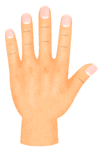 Male hand clipart