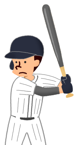 batter (baseball) clipart