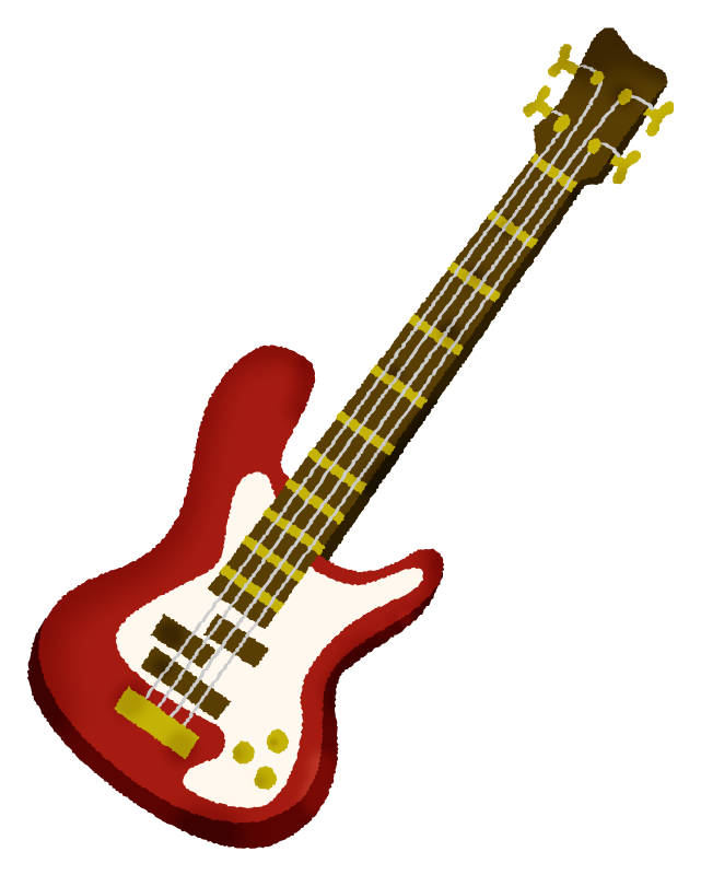 Free Clipart of Electric bass