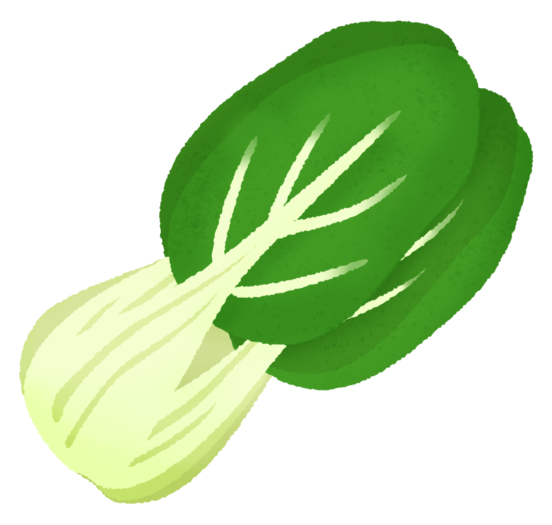 Free Clipart of bok choy