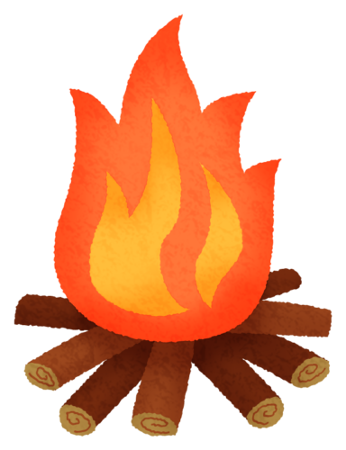 Bonfire clipart