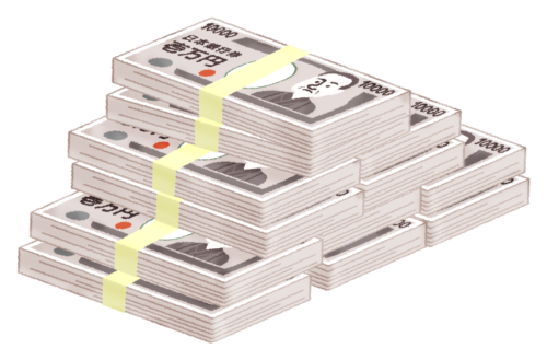 Bundles of money clipart