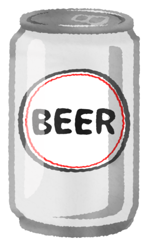 Canned beer clipart