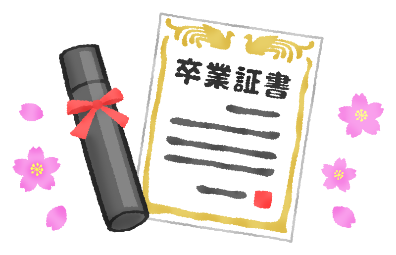 Free Clipart of Certificate of graduation and tube case