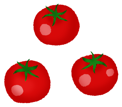 Cherry tomatos clipart