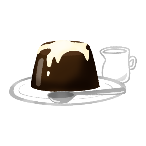 Coffee jelly clipart