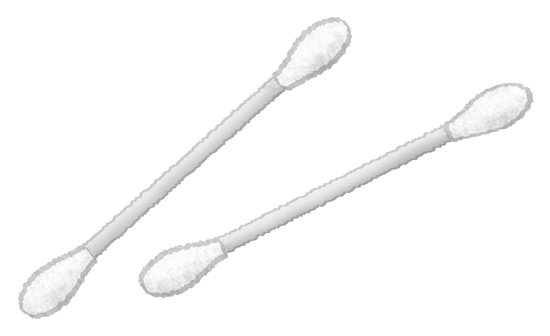 Free Clipart of Cotton swab