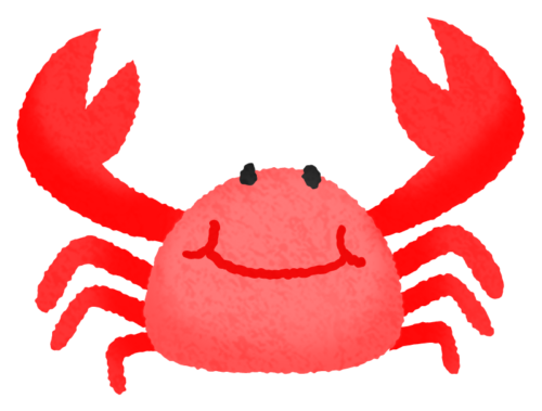 Crab clipart