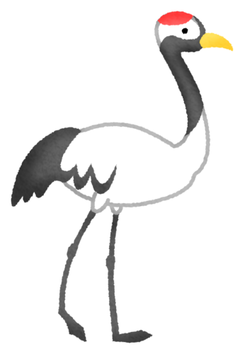 Crane (bird) clipart