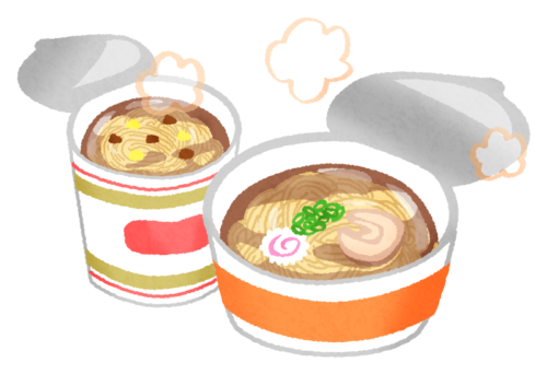 Cup noodles / Instant noodles clipart