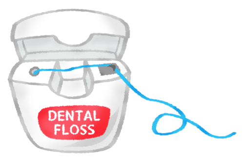 Dental floss clipart