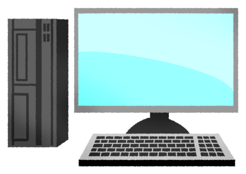 desktop PC clipart