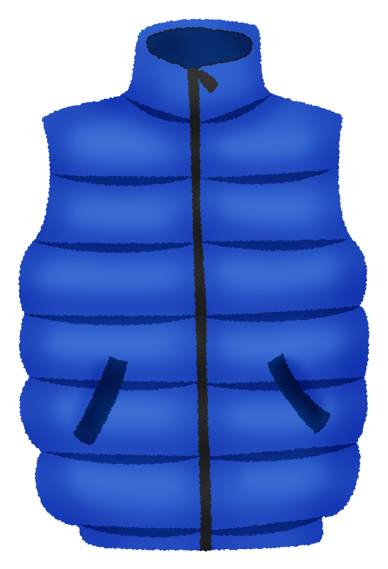 Free Clipart of Down vest