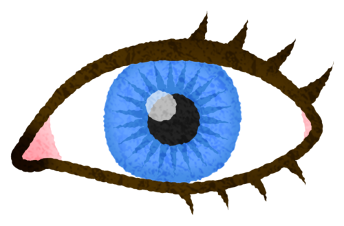Blue eye clipart