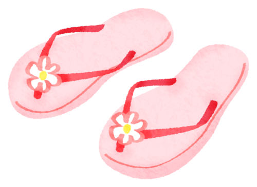 Women’s Flip Flops clipart