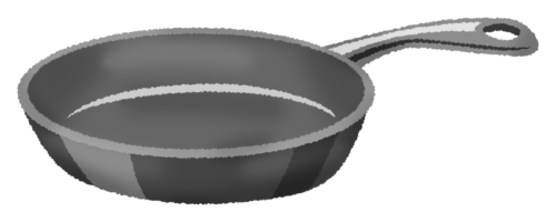 Frying pan clipart