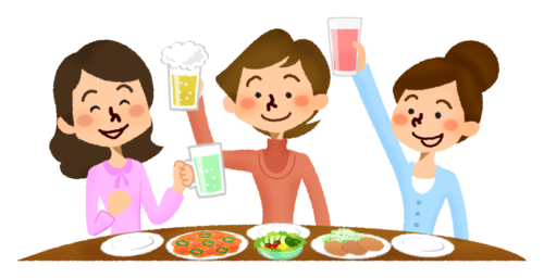 Girls’ night out clipart