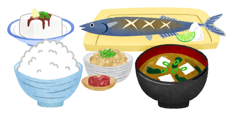 Free Clipart of Japanese food