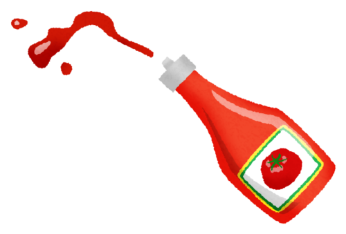Ketchup 02 clipart