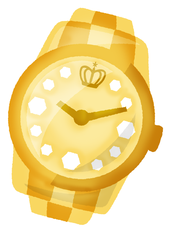 Free Clipart of Luxury watch