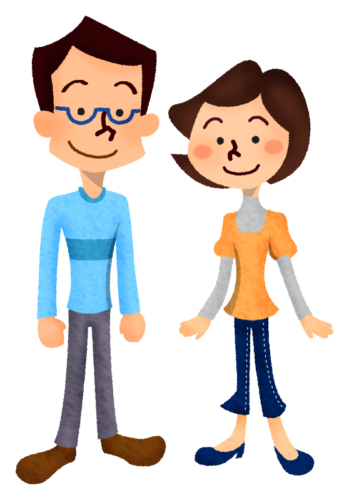 Married couple clipart