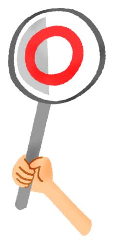 Signboard of “Correct” mark 02 clipart