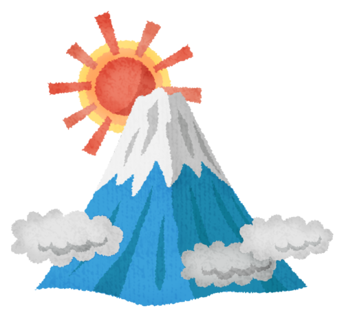 Mount Fuji clipart