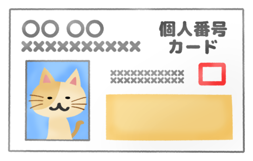 Individual number card (cat) clipart