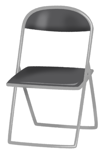 pipe chair / folding chair clipart