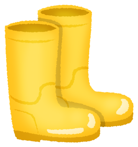 Rain boots clipart