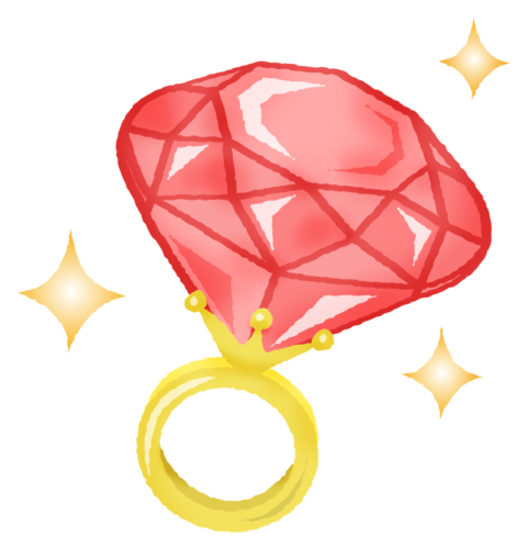 Ruby ring clipart