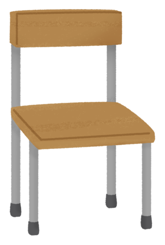 school chair clipart