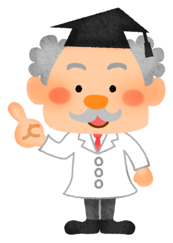 Scientist character clipart