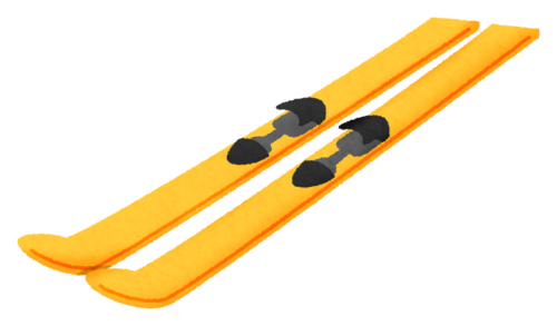Skis clipart