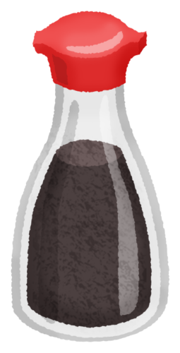 Soy sauce clipart