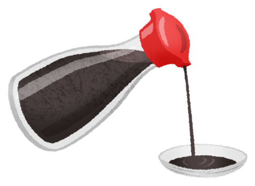 Soy sauce 02 clipart