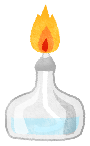 Spirit lamp / Alcohol lamp clipart