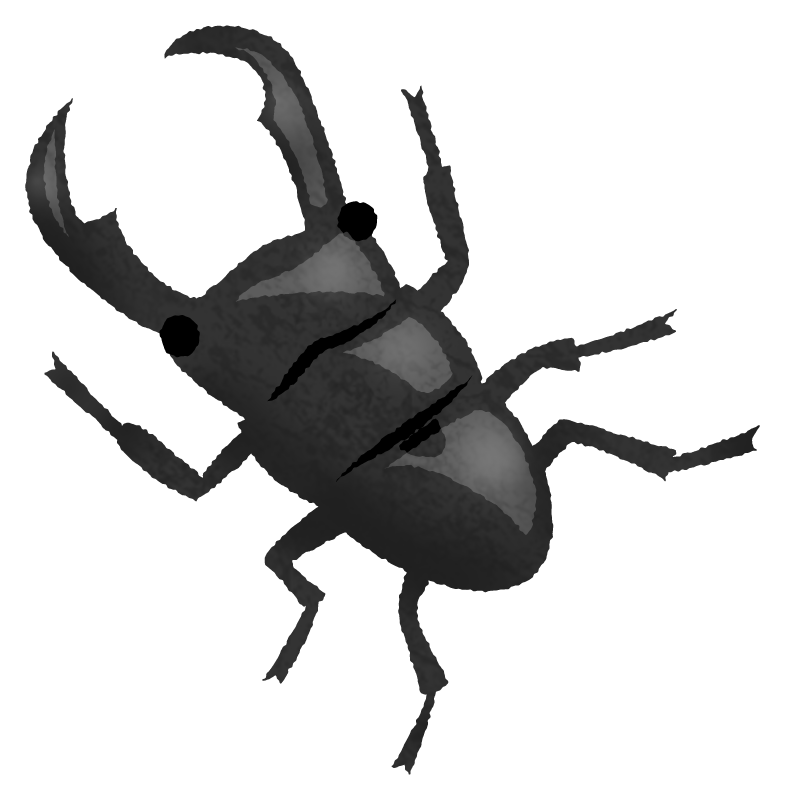 Free Clipart of Stag beetle