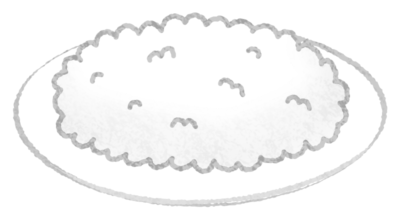 Free Clipart of Steamed rice