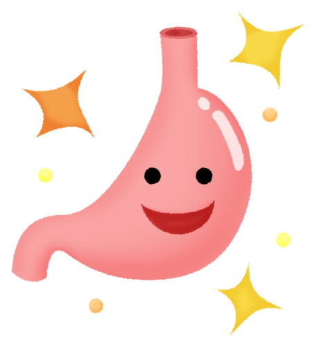 Healthy Stomach Character clipart
