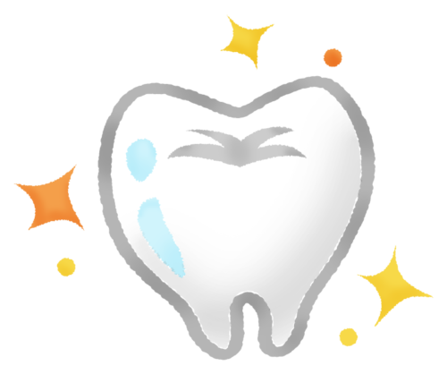 Shiny tooth clipart