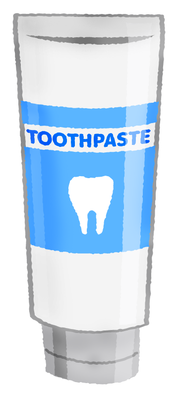 Free Clipart of Toothpaste