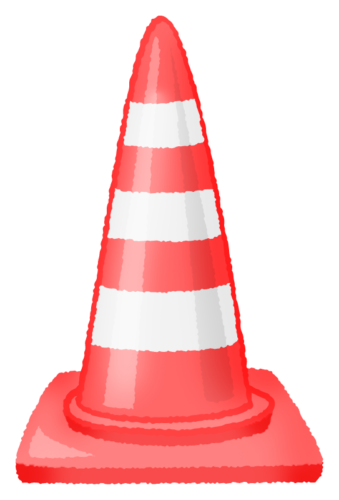 Traffic cone clipart
