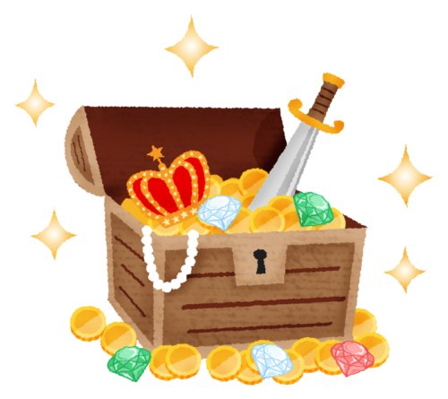 Treasure chest clipart