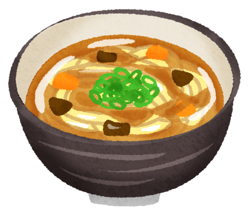 Curry udon clipart