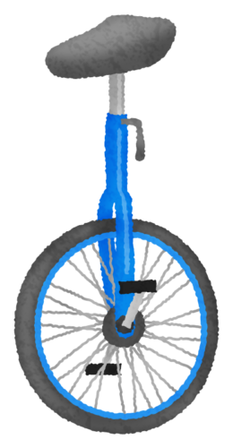 Unicycle clipart