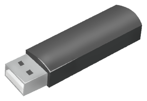 Usb flash drive clipart