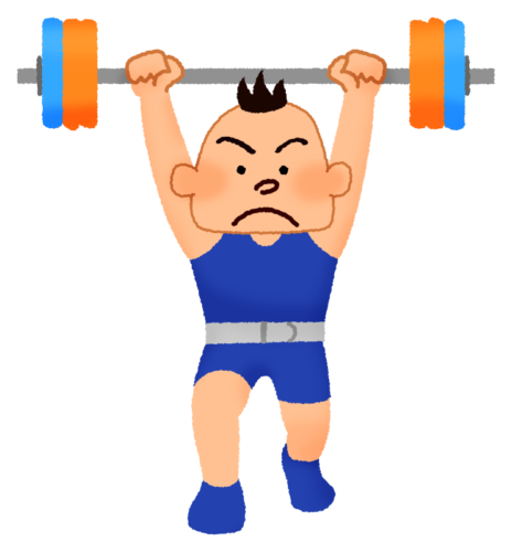 Weightlifting (men) clipart