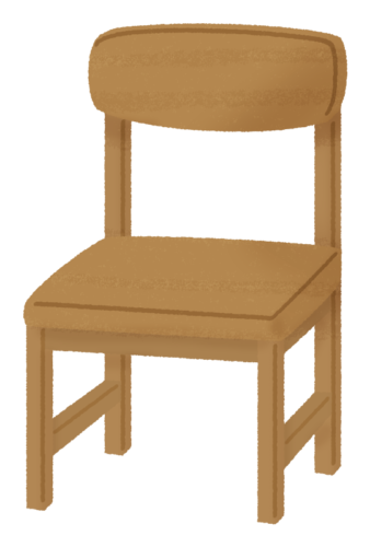 wooden chair clipart