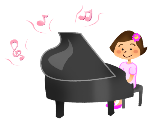 Concierto de piano para niños clipart